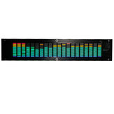 LED2015 Musica Spettro Livello Luce Multimode Equalizzatore DSP Raccolta Voce EQ Guscio in Acrilico a Colori