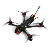 Drone de Course FPV HGLRC Secteur D5 6S Analogique/HD de 5 Pouces avec Contrôleur de Vol Zeus F722 mini FC 45A V2 ESC 4in1 M80 GPS et Moteur 2306.5 1900KV