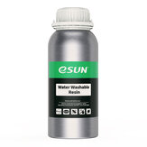 eSUN® Resina Lavável com água 405nm Resina UV Rápida para Impressora de resina LCD 3D Photon Curing LCD 3D Resina líquida de fotopolímero 3D Resin 500g