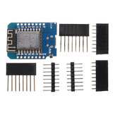 3 шт. Geekcreit® D1 mini V2.2.0 плата разработки для Интернета с поддержкой WIFI на основе ESP8266 4MB FLASH ESP-12S чип Geekcreit для Arduino - продукты, совместимые с официальными платами Arduino