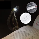 創造的な柔軟な折りたたみ式LEDクリップオン読書灯 バッテリー駆動ブックマークデスクランプ
