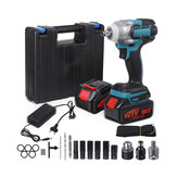 3-IN-1 Brushless Impact Wrench Kit W/ 2PCS Battery  1/4