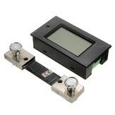 DC 100A LCD feszültségáram mérő autó akkumulátor panel tápfeszültség monitorral