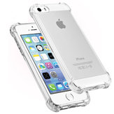 Airbag Ultra Dunne Transparante Shockproof Soft TPU Case voor iPhone 5 5S SE