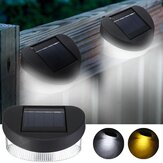 Zonne-energie 8 LED-wandlamp buiten waterdicht IP65 tuinhek lamp