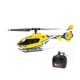 ESKY 150EC 2.4G 4CH Hélicoptère RC Ultra-miniature à hélice unique à l'échelle 1:68 Sans barre de vol Pratique d'itinéraire stable et d'altitude contrôlable RTF