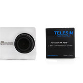 TELESIN 2 szt. 3,85 V 1400 mAh akumulator litowo-jonowy z podwójną ładowarką do kamery sportowej Yi 4K