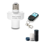 SONOFF® E27 Wireless WiFi Smart Light Bulb Holder Support Alexa + 433MHz Remote Control AC100-250V