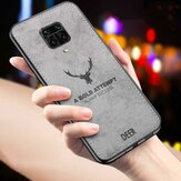Bakeey for Xiaomi Redmi Note 9S / Redmi Note 9 Pro / Redmi Note 9 Pro Max Case Bakeey Deer Classic Breathable Canvas Cloth Shockproof Protective Case Non-original