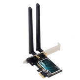 Adaptador WiFi de mesa Fenvi PCE-AX3000 Intel Chipset AX200 bluetooth 5.0 Suporte para placa de rede MU-MIMO 2400 Mbps