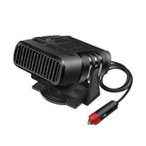 12V 24V 200W 360° Portable Car Truck Air Heater Cooling Fan Windscreen Defogging