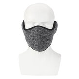 Máscara quente para motocicleta scooter Proteção de meio rosto à prova de vento 360° Protetor de orelha