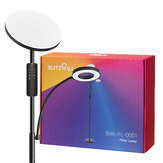 Lampe de sol à deux têtes BLITZWILL BWL-FL-0001 36W avec télécommande Température de couleur 2700K~6500K Luminosité de 10 niveaux AC100~240V