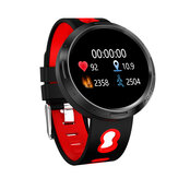 Bakeey M58 aço inoxidável shell ip68 à prova d 'água Coração taxa de detecção de mensagem de vibração multi-linguagem smart watch 