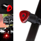 XANES® STL15 Fanale posteriore con sensore di frenata intelligente per bicicletta, impermeabile e sicuro per ciclismo su strada e moto