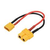 10см кабель переходника XT60 Female Plug на XT30 Male Plug 18AWG для зарядки аккумулятора