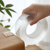 Fita dupla face Nano Tape transparente, reutilizável, à prova d'água e lavável para uso doméstico
