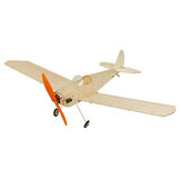 Avião de Madeira Balsa Dancing Wings Hobby K09 Mini Spacewalker com Envergadura de 460mm, Kit de Aeronave Fixa de Asa / Kit+Combo de Potência