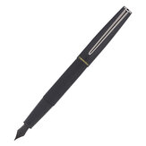 Hongdian A3 Stylo-plume en métal avec une belle plume noire-dorée EF/F 0.4/0.5mm pour écrire des lignes droites à l'encre pour le bureau d'affaires