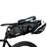 PVC Wasserdichte 10L Fahrrad Fahrradsatteltasche Speicher Sitz Tasche MTB Rennrad Radfahren Schwanz Hinten Tasche