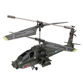 Helicóptero RC SYMA S109G 3.5CH Beast RTF AH-64 Modelo Militar Juguete para Niños