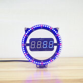 Σετ SSY DIY Creative Clock Kit Νυχτερινό φως Ρολόι Ψηφιακό σύνολο εκπαίδευσης ηλεκτρονικού σωλήνα