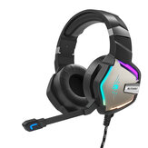 BlitzWolf® BW-GH1 Pro Fone de ouvido para jogos 7.1/5.1 Virtual Surround Sound Driver dinâmico de 50mm RGB LED Light para PS3/4 para Xbox PC Laptop
