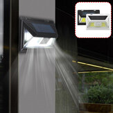 74 LEDs Solar PIR Motion Sensor Light Outdoor Garden Security Wall Bright Light