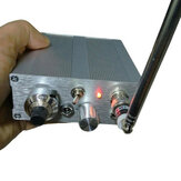 Receptor de Áudio de Frequência de Aviação Montado 118-136MHz + Receptor AM + Bateria Embutida + Antena + Fone de Ouvido T0976