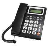 Ev Ofisleri için LCD Ekranlı FSK/DTMF Arayan Numarası Göstergeli Kablolu Telefon ile Uyumlu Masa Üstü Sabit Telefon