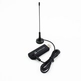 USB2.0 FM DAB DVB-T RTL2832U Fitipower FC0012 Alıcı RTL-SDR SDR Çubuk Dijital TV Alıcısı Anten ile