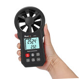 MUSTOOL MT62 Digital Anemometer Beaufort Wind Scale Measure Real-time + Average Wind Speed Measure Air Volume Measure Wind Speed Meter with Temperature Test