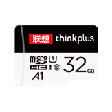 Lenovo Thinkplus TF-geheugenkaart 16G 32G 64GB 128GB 256GB High Speed A1 U1 C10 Micro SD-kaart MP4 MP3-kaart voor autorijden Recorder Beveiliging Monitorkaart Luidsprekers