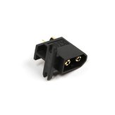 Amass XT60C-M Plug Male XT60 Conector Com Suporte de Montagem Preto 1 PCS