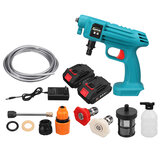 88VF Cordless High Pressure Washer Car Washing Spray Guns Water Cleaner W/ 1/2 Battery For MAKITA