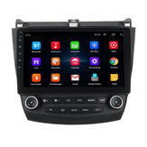 Auto-rádio 2 DIN de 10,1 polegadas para Android 8.1, player MP5 de núcleo quádruplo 1+16G com GPS, WIFI, rádio FM AM para Honda Accoud 2003-2007