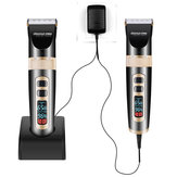 BaoRun LCD-kijelző elektromos hajvágó szakáll borotválkozó trimmer alacsony akkumulátor emlékeztető