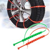 Samochodowy łańcuch śniegowy Uniwersalny antypoślizgowy, odporny na deszcz, regulowany łańcuch śnieżny Stylizacja samochodu Wspinaczka na zewnątrz