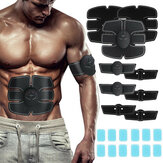 12PCS Almohadillas de Gel de Repuesto para Máquina de Entrenamiento Muscular Cinturón Abdominal de Ejercicios de Fitness