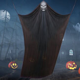 Decoración de Halloween con fantasmas colgantes para fiestas, espeluznantes propiedades embrujadas en interiores y exteriores
