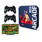 Konsola do gier wideo Arcade Box PS1 DC Naomi 64 GB Klasyczna konsola retro z ponad 33000 gier Super Console 4K HD z kontrolerem gry na telewizorze, projektorze lub monitorze