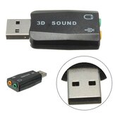 Zewnętrzny konwerter USB 2.0 do wirtualnej karty dźwiękowej 3D 3D Converter 5.1CH