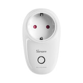 Sonoff S26R2TPF európai szabványú okos WiFi konnektor távirányítóval, időzítéssel és hangvezérléssel