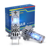 2pcs H7 LED Car Headlight 30000LM CSP Chips 600% Brightness 6000K White 1:1 Mini Size Head Lamp Plug And Play