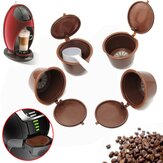 4 sztuk wielokrotnego użytku kapsułki z kawą filtr do kawy do maszyny Dolce Gusto