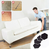 4 шт. Слайдеры для перемещения мебели: набор ковриков для перемещения мебели, защитных покрытий для паркета