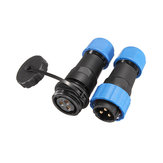1 Pair Waterproof Aviation Connector Plug with Socket SD20-3 3 Pin IP68 F3F7 O5P3