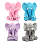 30x35cm Baby Lumbar Pillow Long Nose Elephant Doll Pillow Soft Plush Stuff Toys