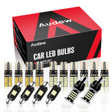 Audew 16PCS T10 C5W T15/912/921 LED Canbus Автомобильный купол внутреннего освещения источник света