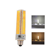 Bombilla LED de maíz E11 7W SMD5730 regulable, blanco cálido blanco puro, 136 LED, AC110/220V